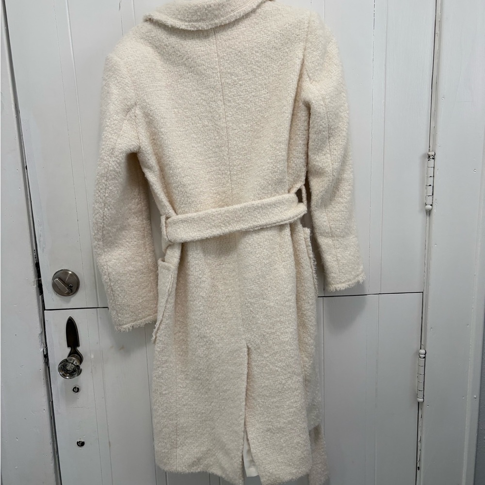 Loveshackfancy Cream Textured Jacket - image 3